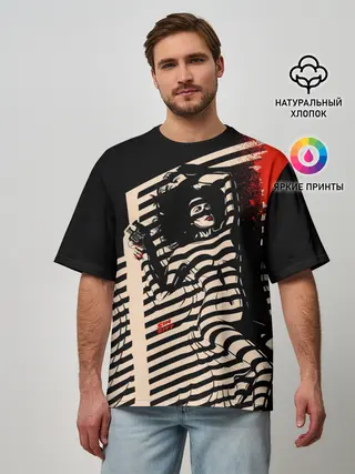 Мужская футболка оверсайз / Sin City - Ava