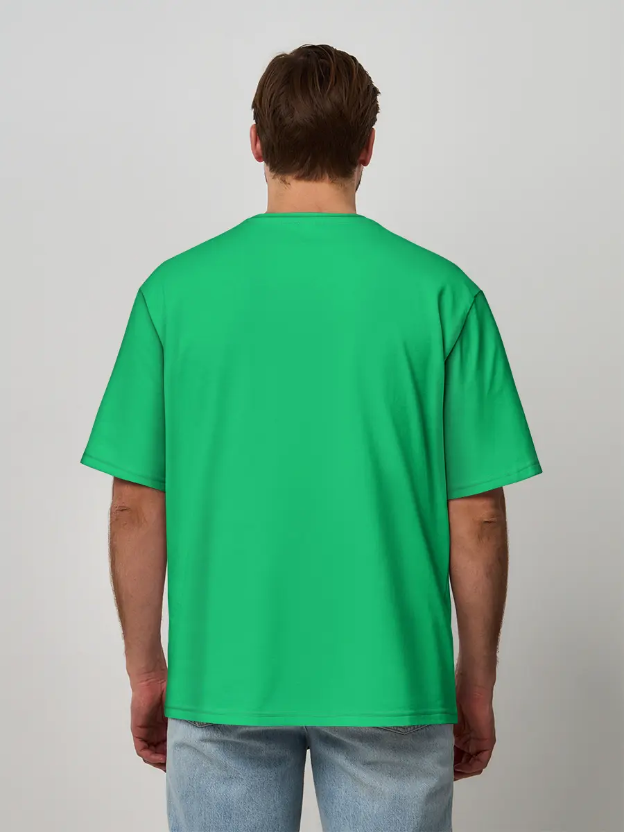 Мужская футболка оверсайз / Мороженое с глазом