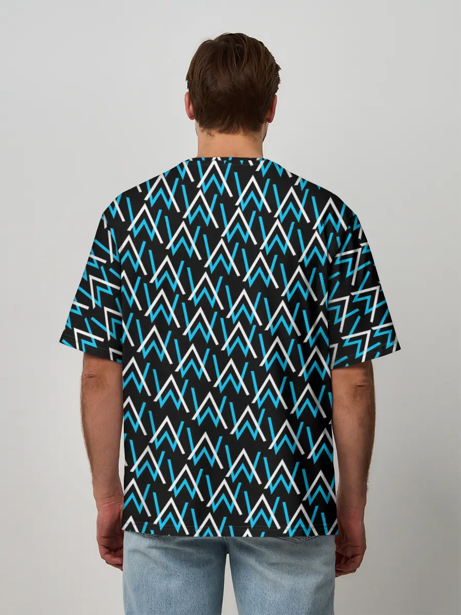 Мужская футболка оверсайз / ALAN WALKER