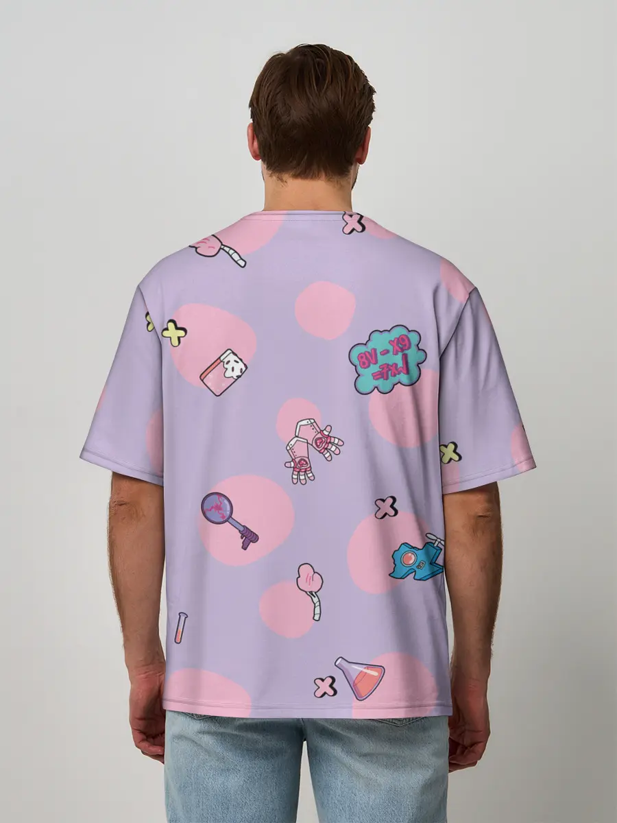 Мужская футболка оверсайз / Royal Junk