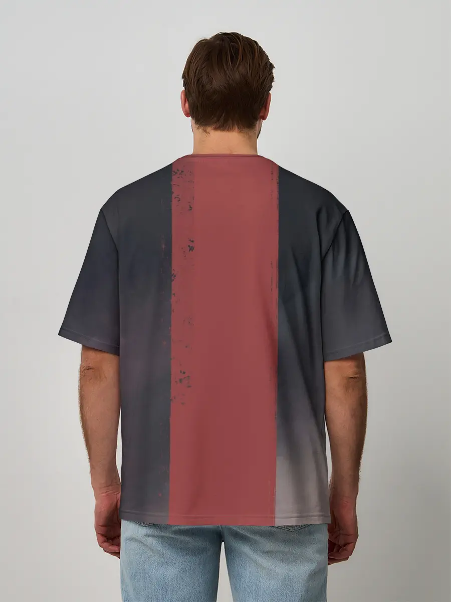 Мужская футболка оверсайз / One Autumn Leaf