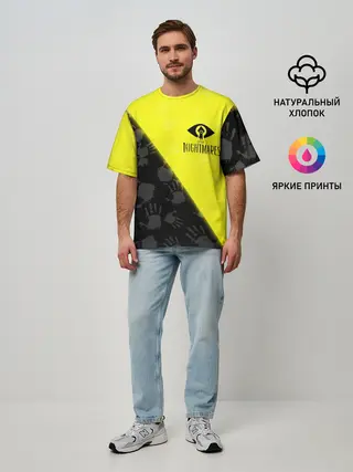 Мужская футболка оверсайз / Little Nightmares