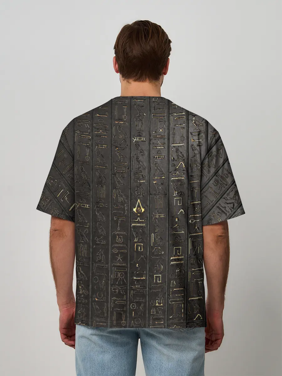 Мужская футболка оверсайз / ASSASSINS CREED:ORIGINS