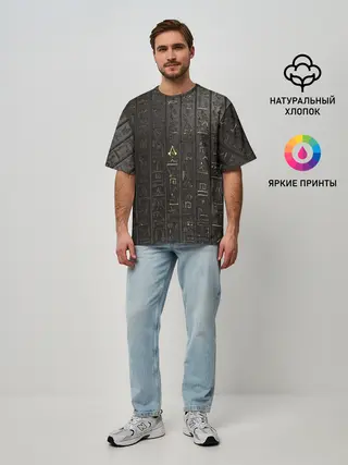 Мужская футболка оверсайз / ASSASSINS CREED:ORIGINS