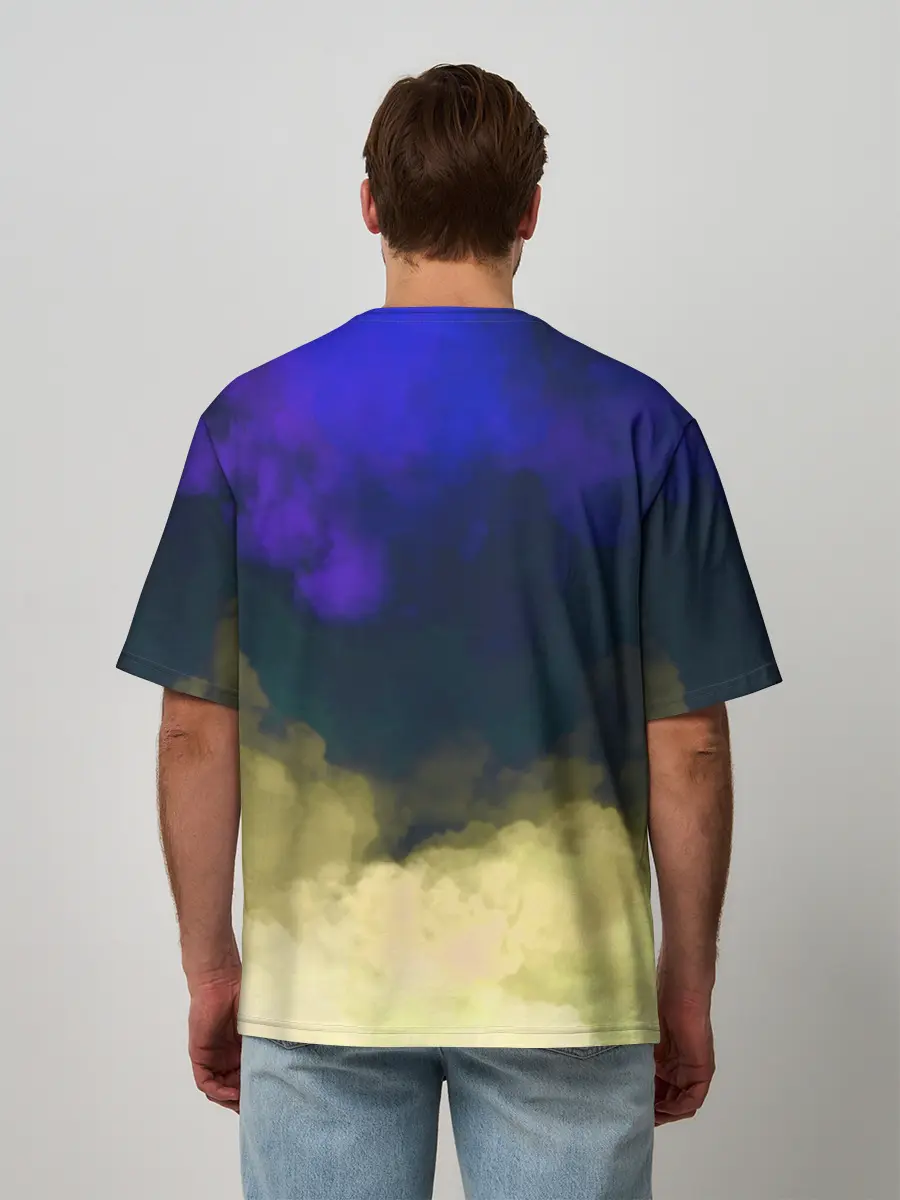 Мужская футболка оверсайз / Darwin Project | Battle Royale