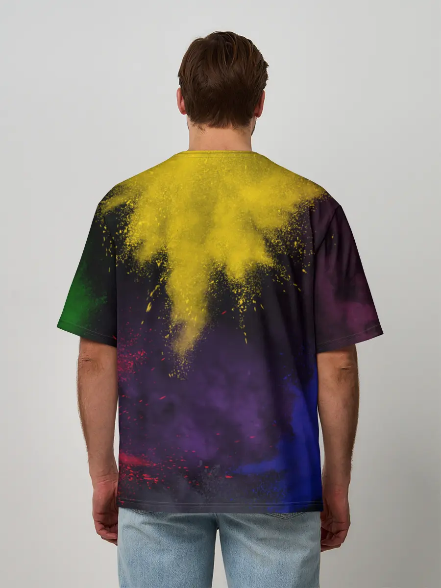 Мужская футболка оверсайз / AMONG US.