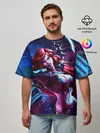 Мужская футболка оверсайз / Катарина League of legends