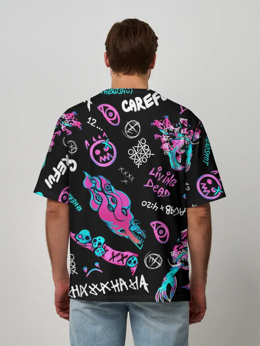 Мужская футболка оверсайз / CS GO