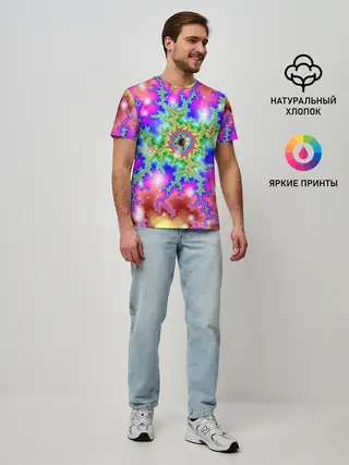 Мужская базовая футболка / Абстракция