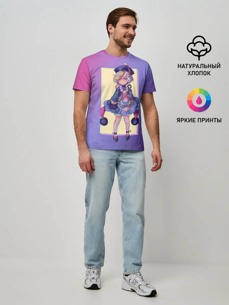 Мужская базовая футболка / Genshin Impact