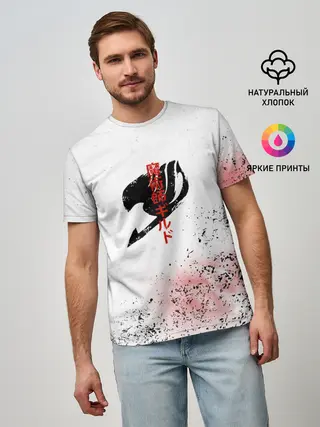 Мужская базовая футболка / Fairy Tale logo