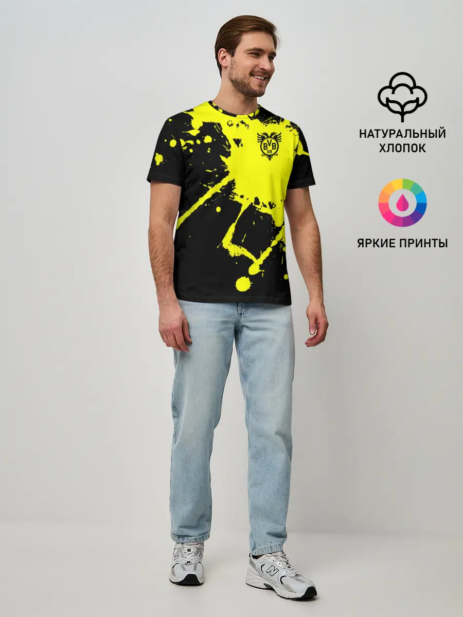 Мужская базовая футболка / FC Borussia