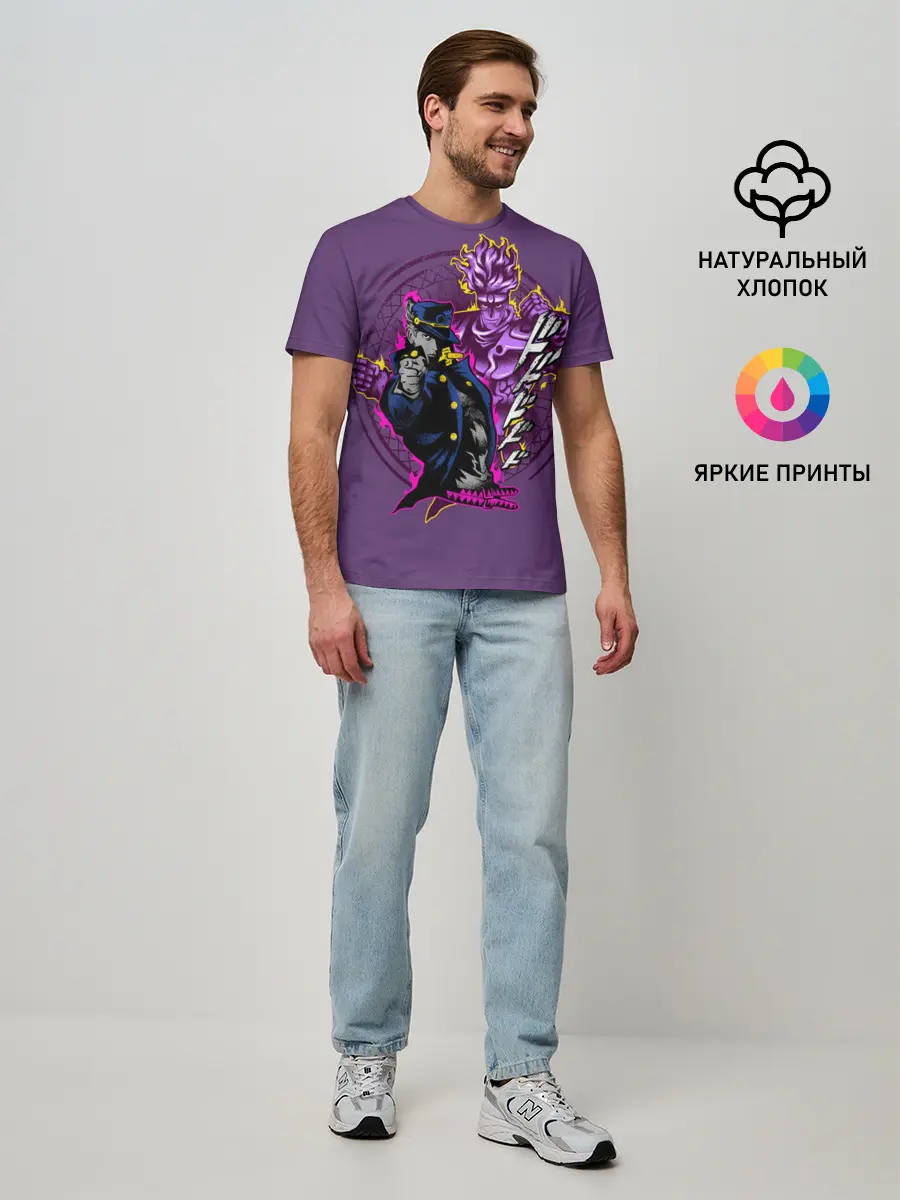 Мужская базовая футболка / JoJo Bizarre Adventure