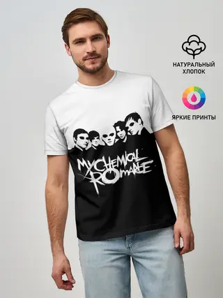 Мужская базовая футболка / My Chemical Romance