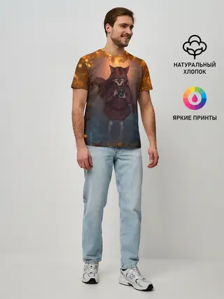 Мужская базовая футболка / Fury Photographer