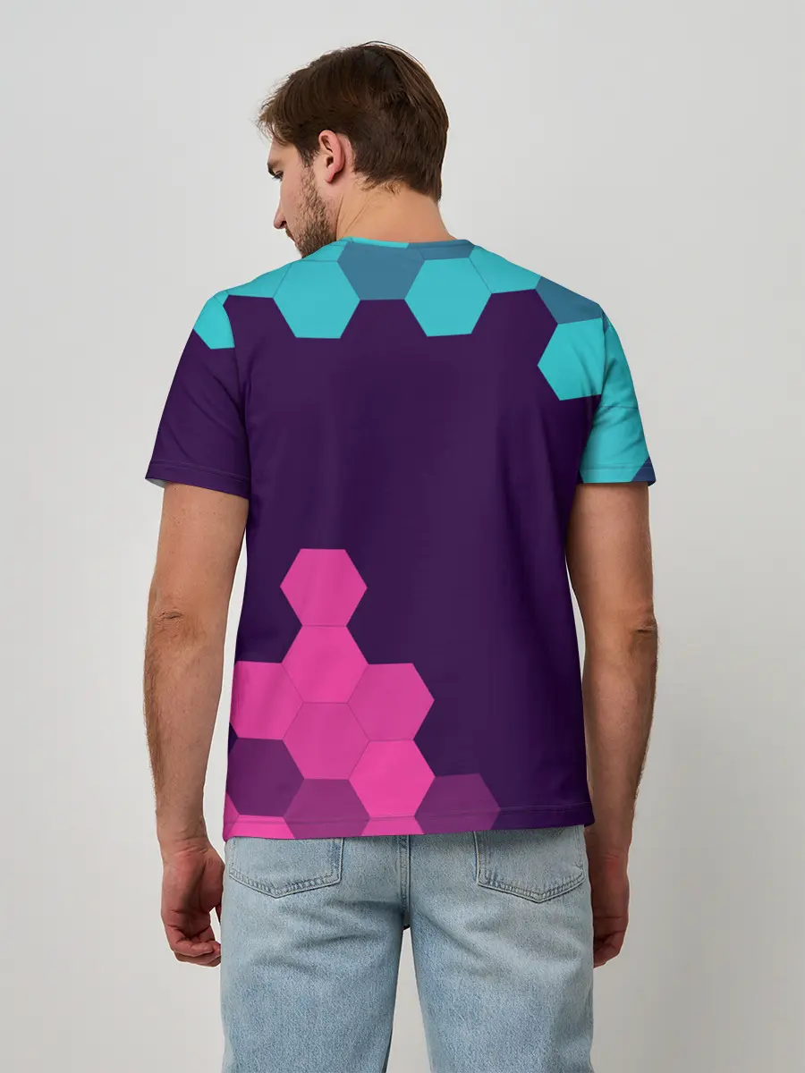 Мужская базовая футболка / FALL GUYS / ФОЛ ГАЙС