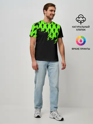 Мужская базовая футболка / BILLIE EILISH / БИЛЛИ АЙЛИШ