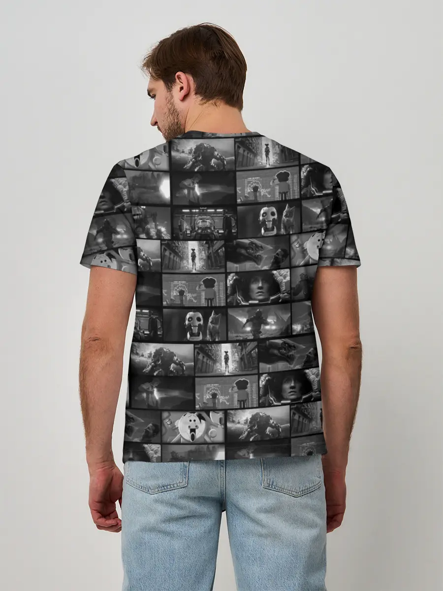 Мужская базовая футболка / LOVE DEATH ROBOTS