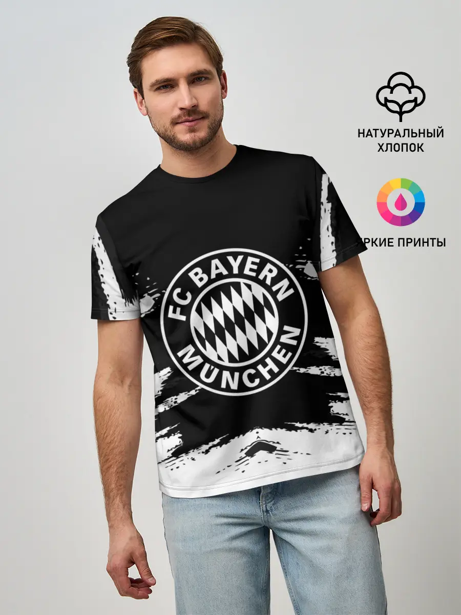 Мужская базовая футболка / BAYERN MUNCHEN