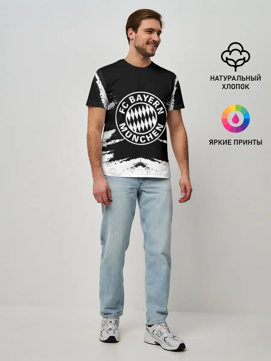 Мужская базовая футболка / BAYERN MUNCHEN