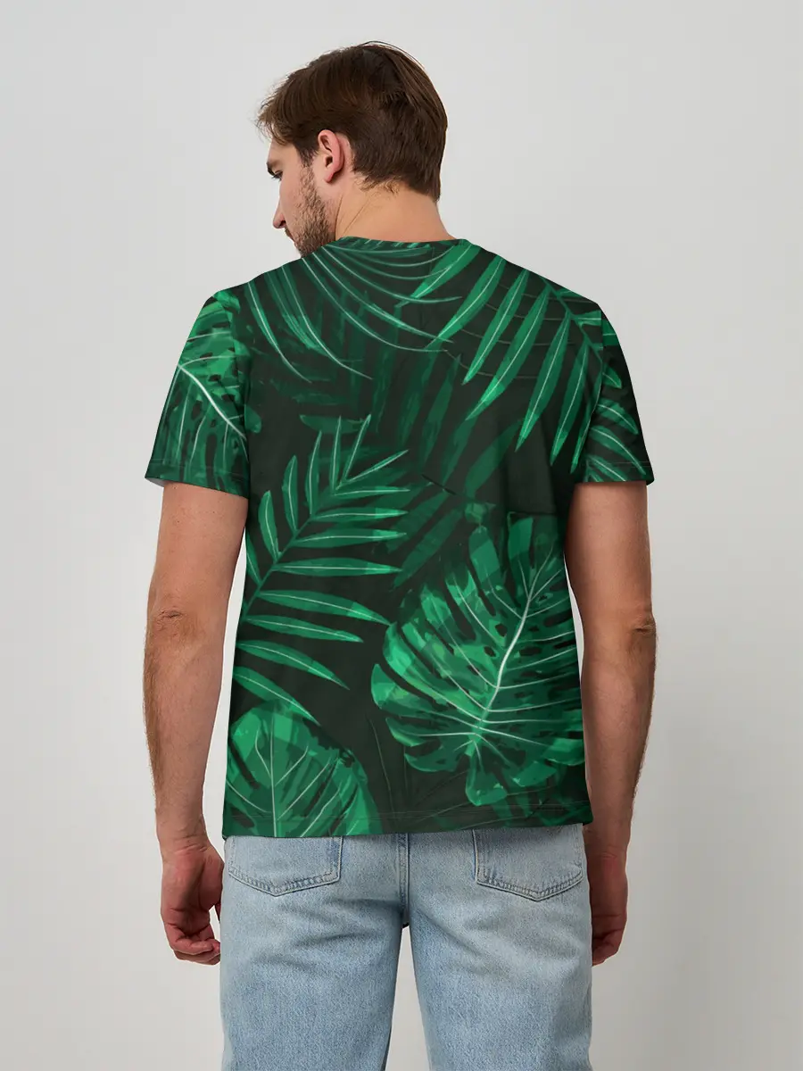 Мужская базовая футболка / Джунгли