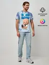 Мужская базовая футболка / Boss Baby / Босс Молокосос