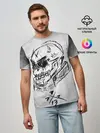 Мужская базовая футболка / SKULL BY VIK CANEMIRA