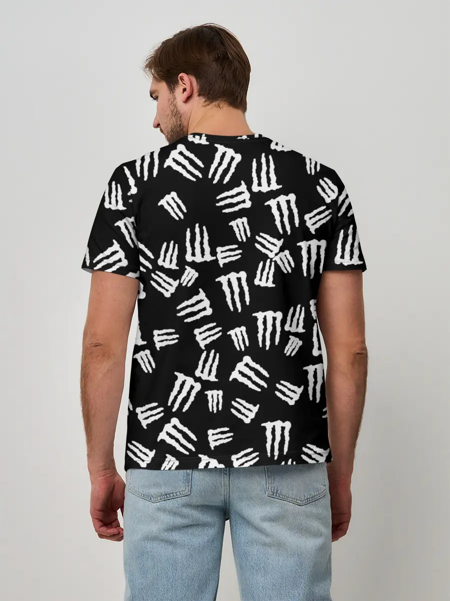 Мужская базовая футболка / MONSTER ENERGY