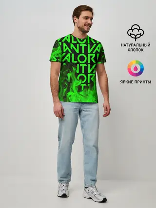 Мужская базовая футболка / VALORANT | ВАЛОРАНТ