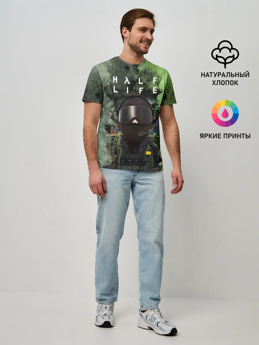 Мужская базовая футболка / Opposing Force | Half-Life