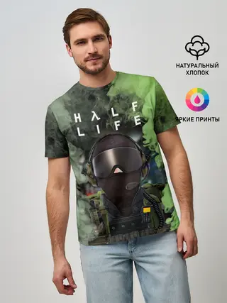 Мужская базовая футболка / Opposing Force | Half-Life
