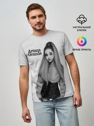Мужская базовая футболка / Ariana Grande