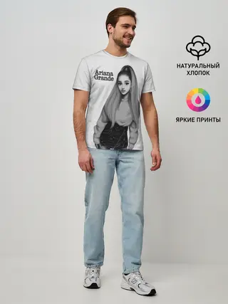 Мужская базовая футболка / Ariana Grande