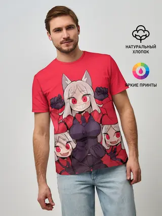 Мужская базовая футболка / Сестрички Цербер