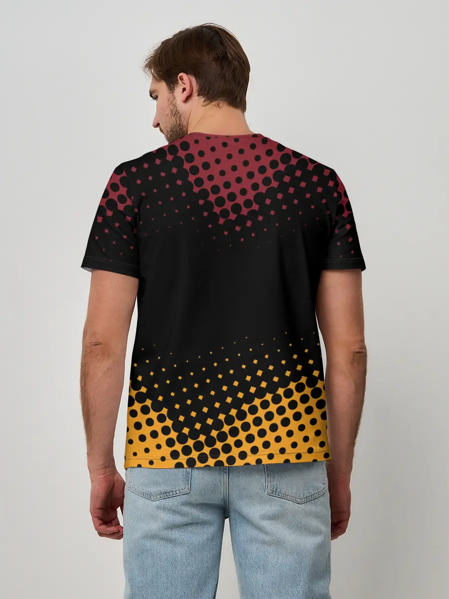 Мужская базовая футболка / CYBERPUNK 2077 / VALENTINO.