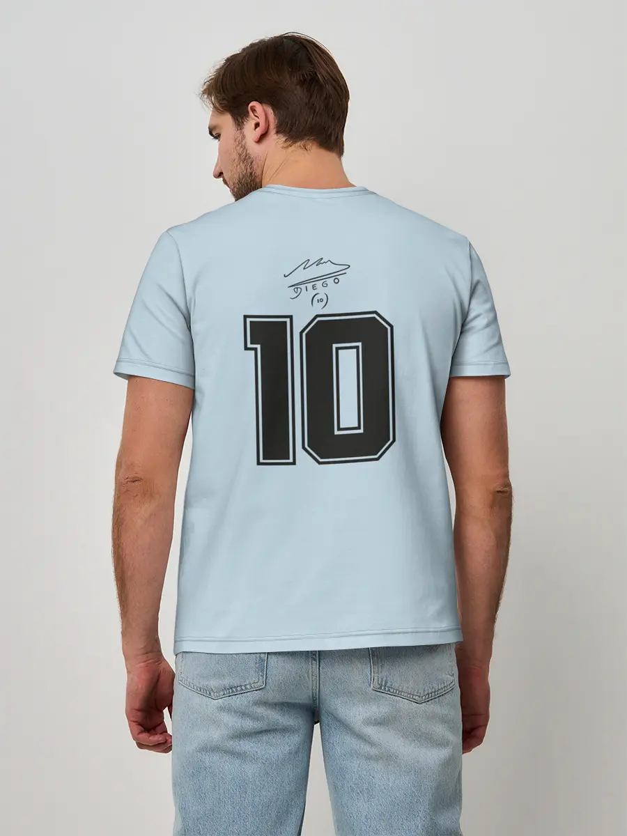 Мужская базовая футболка / Диего Марадона