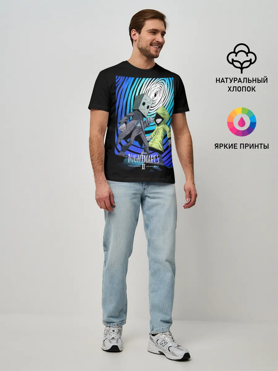Мужская базовая футболка / Little Nightmares 2