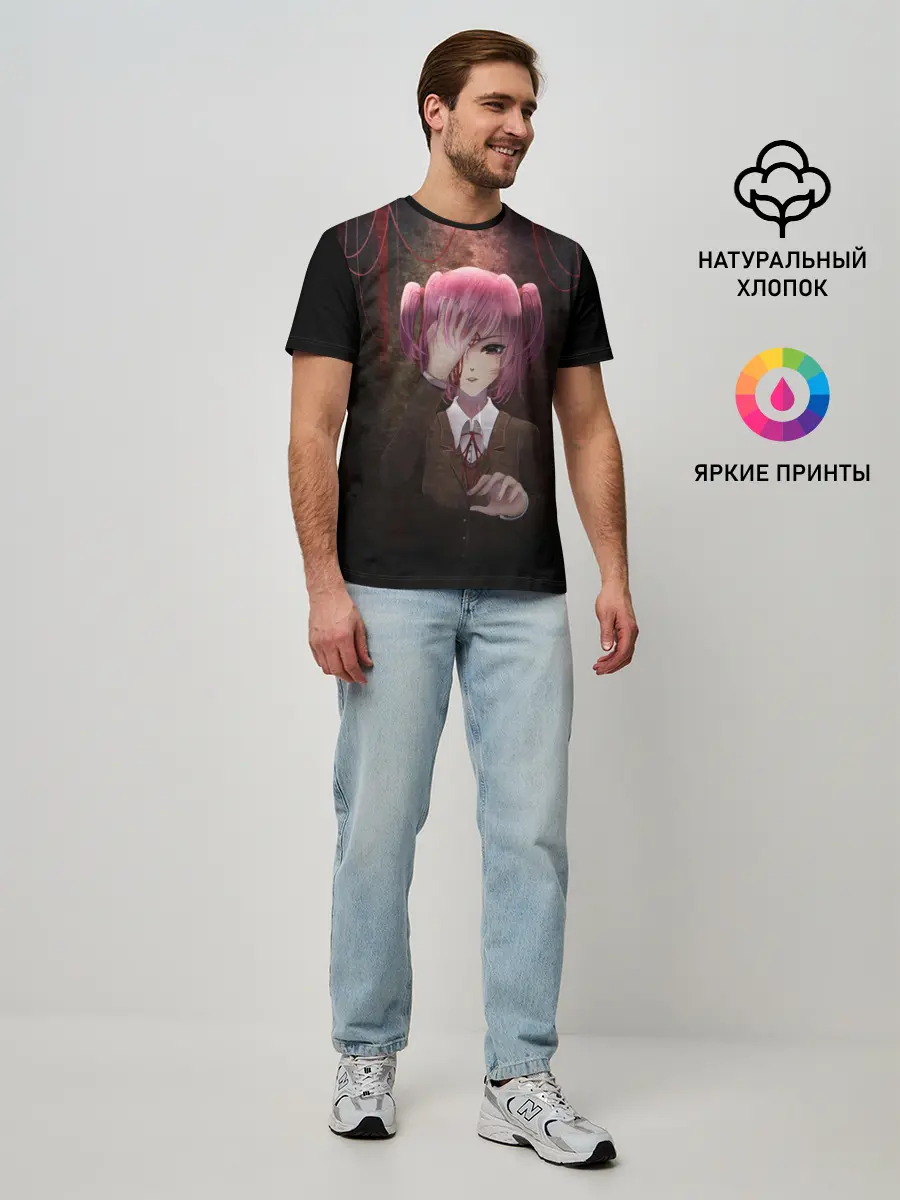 Мужская базовая футболка / Нацуки