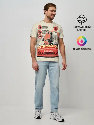 Мужская базовая футболка / Doctor Who