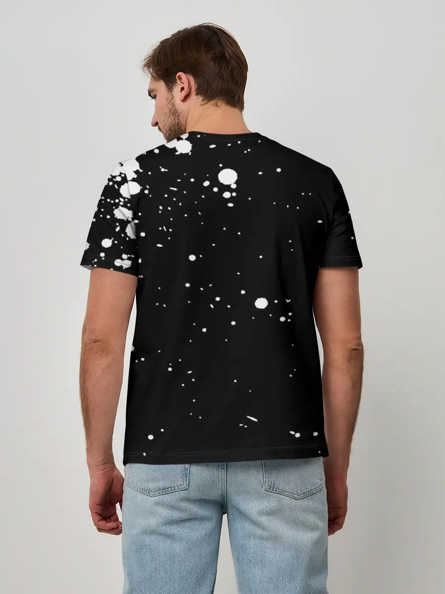 Мужская базовая футболка / Кукрыниксы черепа