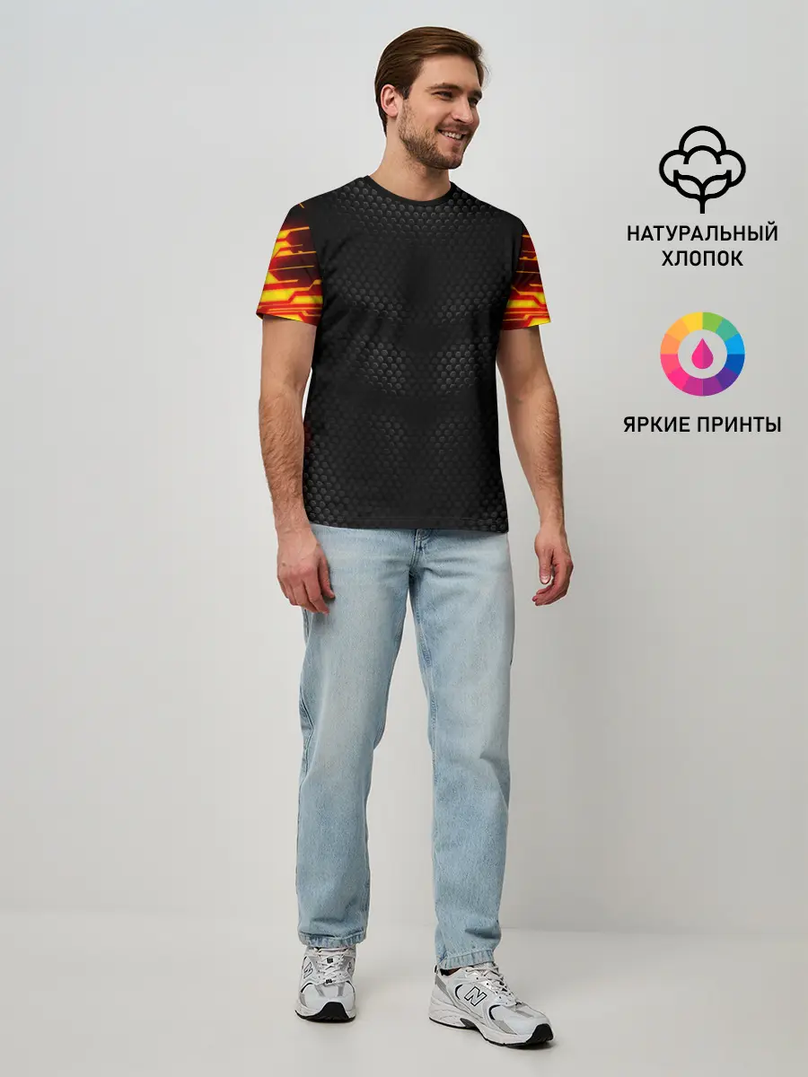 Мужская базовая футболка / СТАЛЬНАЯ БРОНЯ