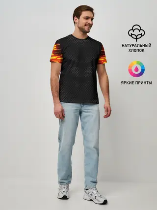 Мужская базовая футболка / СТАЛЬНАЯ БРОНЯ