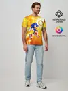 Мужская базовая футболка / Sonic