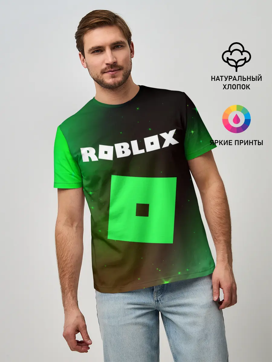 Мужская базовая футболка / ROBLOX / РОБЛОКС