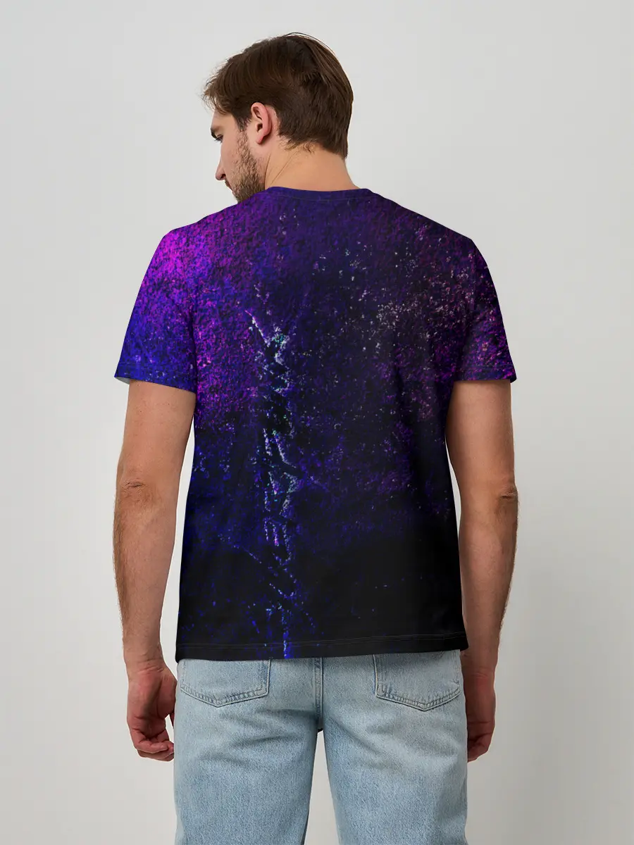 Мужская базовая футболка / Cyberpunk 2077