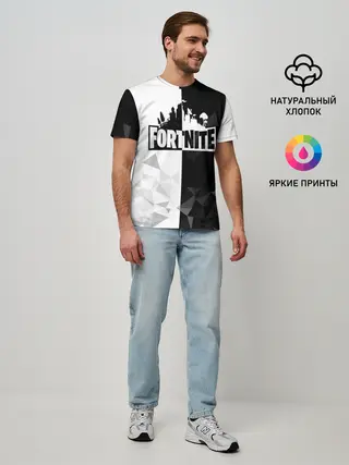 Мужская базовая футболка / ФОРТНАЙТ | FORTNITE