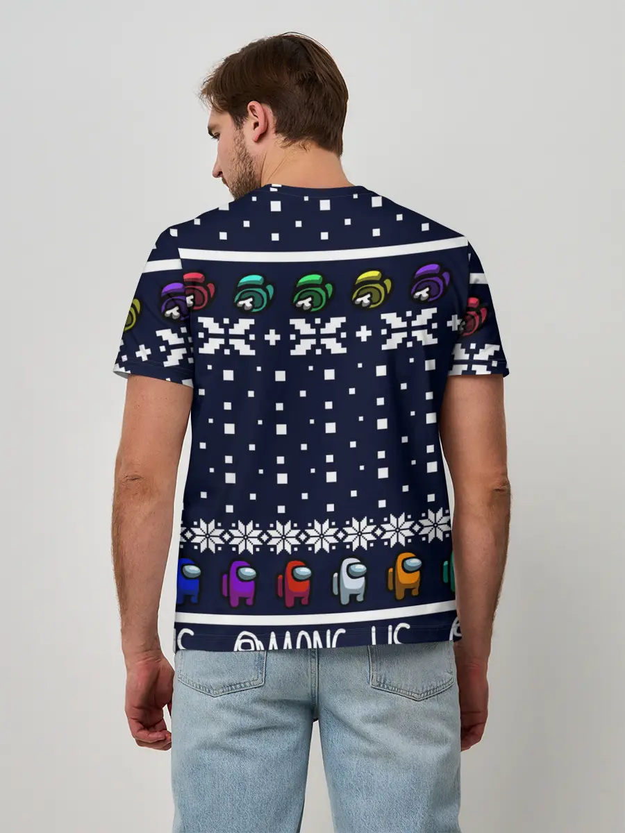 Мужская базовая футболка / AMONG US