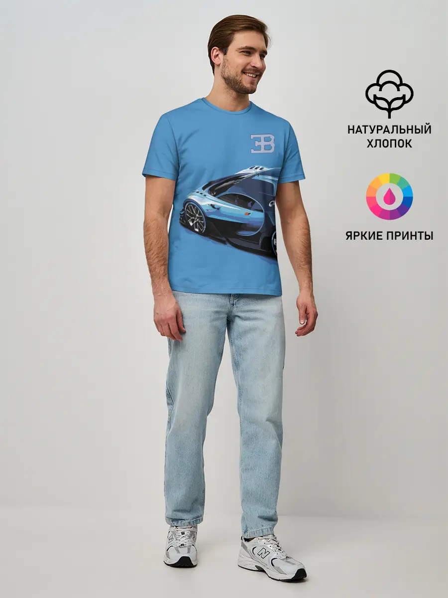 Мужская базовая футболка / Bugatti