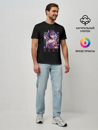 Мужская базовая футболка / Баал Сегун Райден