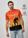 Мужская базовая футболка / TITANFALL 2
